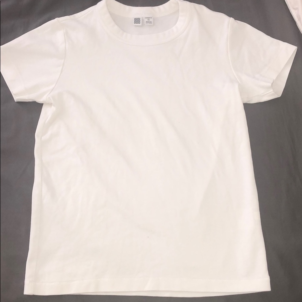 Uniqlo Basics White Top